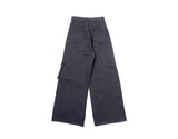 Messy Pocket Cargo Slit Wide Pants