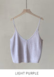 [Bustier set] Bier Layered Short Sleeve Knit