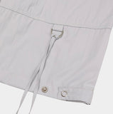 Multi-pocket D-ring Nylon Bermuda Pants