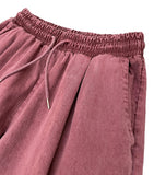 Side rope pig Bermuda cargo pants