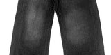 Tox Washing Cut Wide Denim Pants