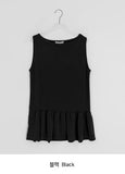 Hochimi Frill Layered Sleeveless