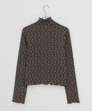 Higeni Peach Fuzz Frill Flower Polar Tee