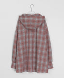 Heteki Over Check Hood Shirt