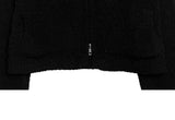 Steam Boucle Knit Hood Zip-up