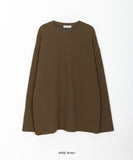 [unisex] Milonde Ribbed Round Over Knit
