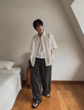 Ampoule stripe half shirt