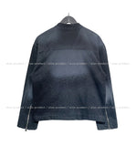Bake Washing Cotton Biker Jacket