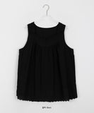 Rocha Flower Lace Layered Flare Sleeveless