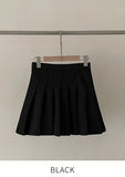 Log Pleated Bandng Skirt