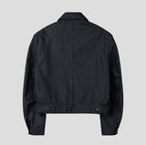 Chase Herringbone Denim Jacket
