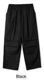 Rough Washing Pin Tuck Balloon Pants