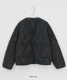 [BAONHAUS] Aland 2oz reversible ribbon quilting padding jumper