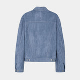 Brook Suede Trucker Jacket