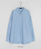 [unisex] Nelka Color Oxford Over Shirt