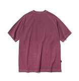 Cheese Bunny Raglan Pigment Short Sleeve Tee