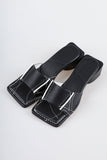 Square Stitch Flip Flops
