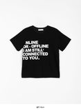 Dalran Lettering Printing Short Sleeve Tee