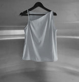 Asib Unbalance Sleeveless Blouse