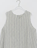 Pendol Summer Reversible Stripe Sleeveless Long One Piece