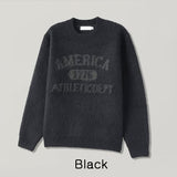 Soft Lettering Over Knit