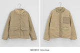 Fuchika Wool Reversible Fleece Jumper