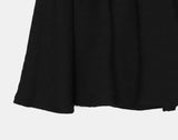 renka wrap button mini skirt