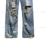 Ozzy Dirty Vintage Wide Denim Pants