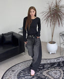 Derick Balloon Denim Pants