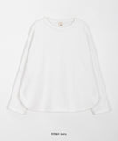 [BAONHAUS] Gemto brushed round t-shirt