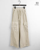 Ond Pigment Pocket Banding Long Wide Cargo Pants