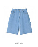 Bureau Linen Bermuda Denim Pants