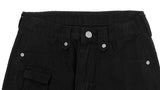 Beto Pocket Cargo Wide Cotton Pants