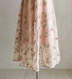 Sugar Puff Flower Lace One Piece