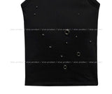 Star Stud Eyelet Crop Top (with cup)