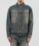 Anti Biker Denim Jacket