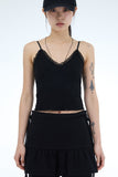 Flurry Lace Crop Tank Top
