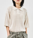 Dally Twist Collar Knit