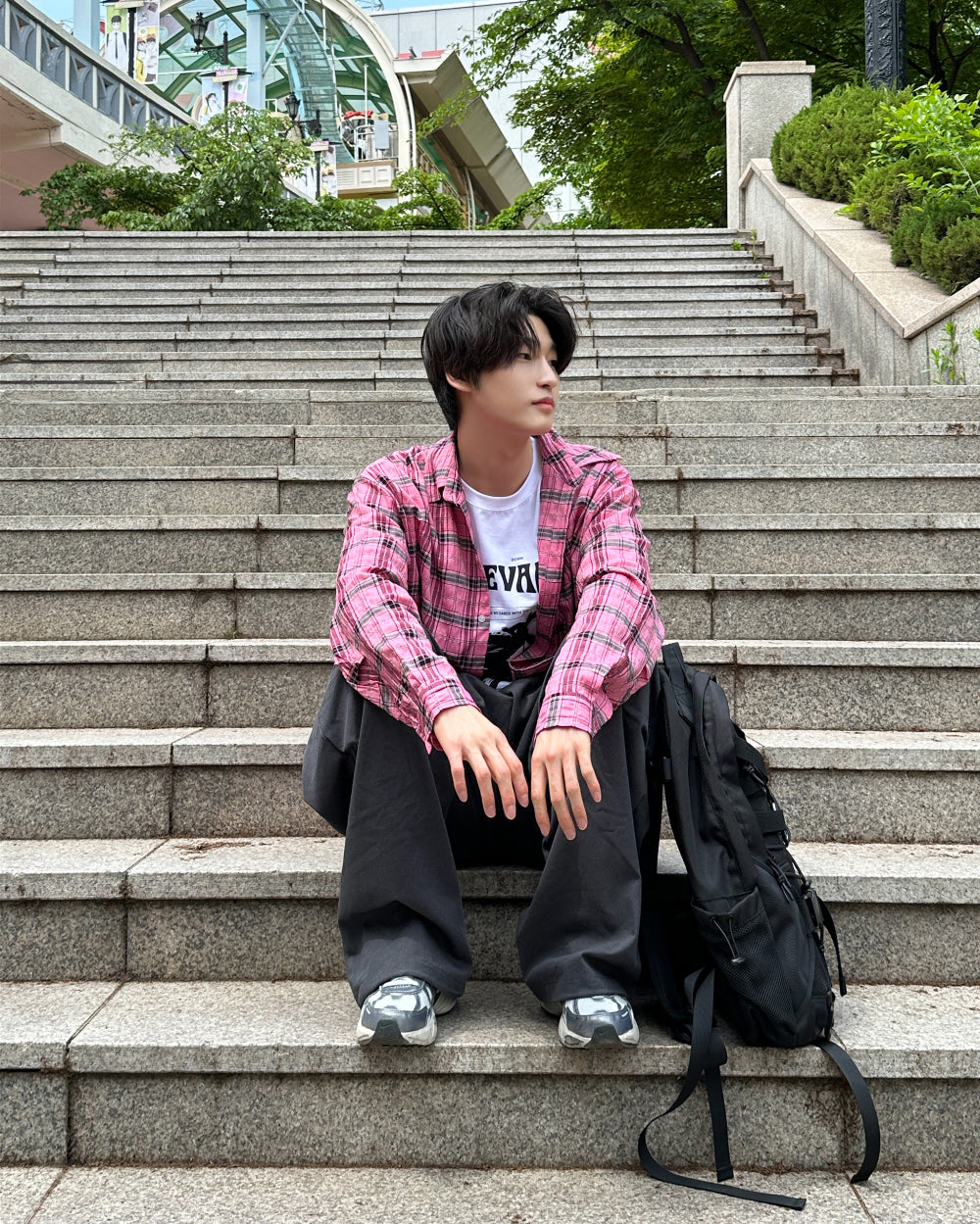 【SCENERITY】Luke overfit check shirt SCENERITY (シナリティ) - ルークオーバーフィットチェック