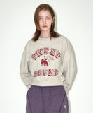 SWEET SOUND CROP SWEATSHIRT