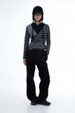 Tamin Stripe Wrap T-shirt