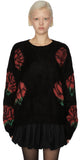 Koi rose sweater