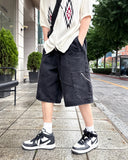 Warning banding Bermuda pants