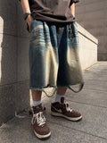 Vintage Washing Bermuda Denim