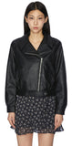 Flan leather jacket