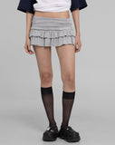 Muli frill mini skirt