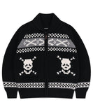 SKULL COWICHAN KNIT SWEATER