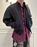 track leather jacket