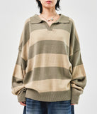 Reaf Collar Oversized Knit