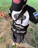 Freedom Raglan short sleeve t-shirt